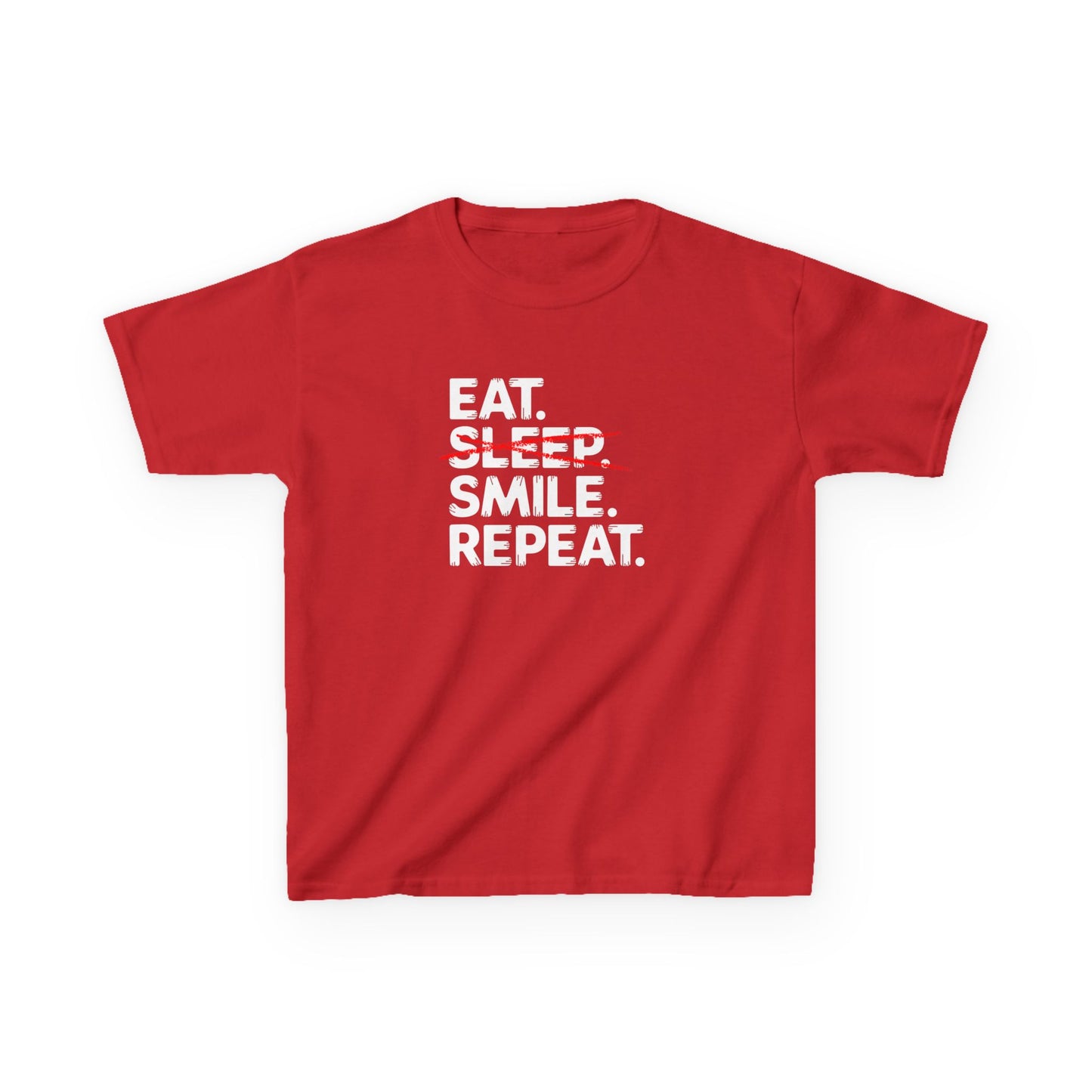 Eat, Sleep, Smile - Kids Tee