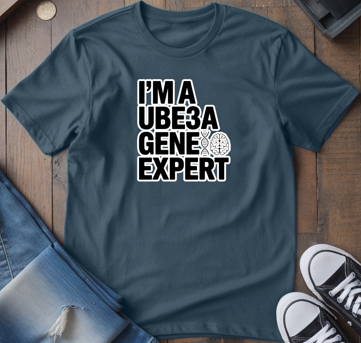 UBE3A Gene Expert T-Shirt