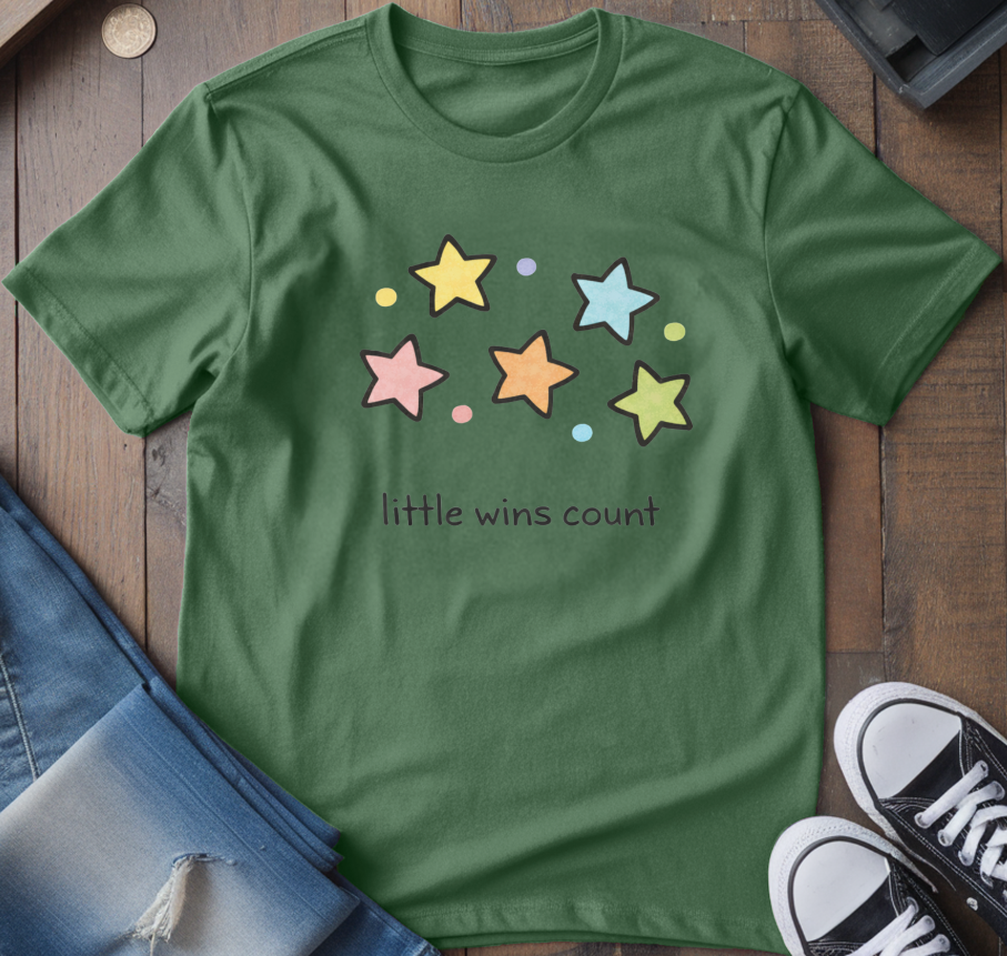 Little Wins Count T-Shirt