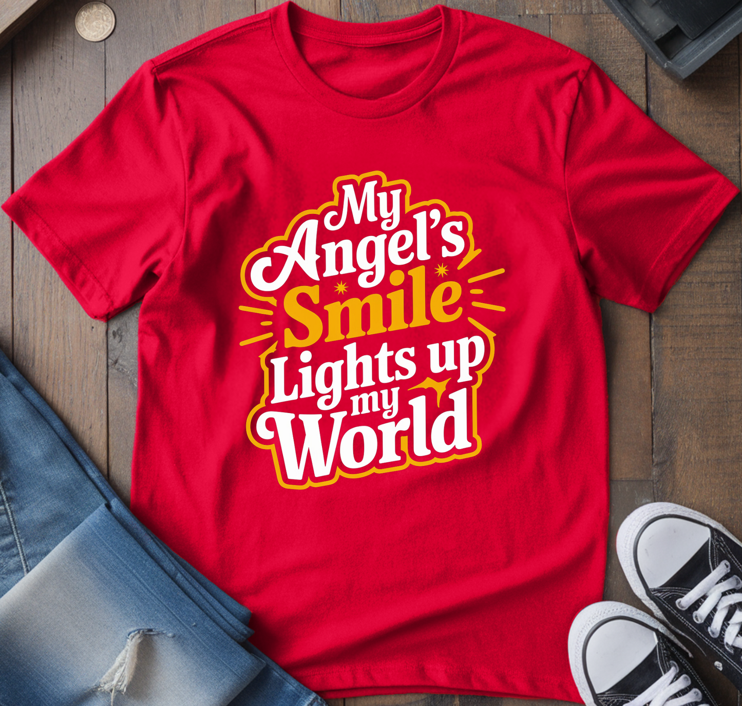 My Angel's Smile Lights Up My World T-Shirt