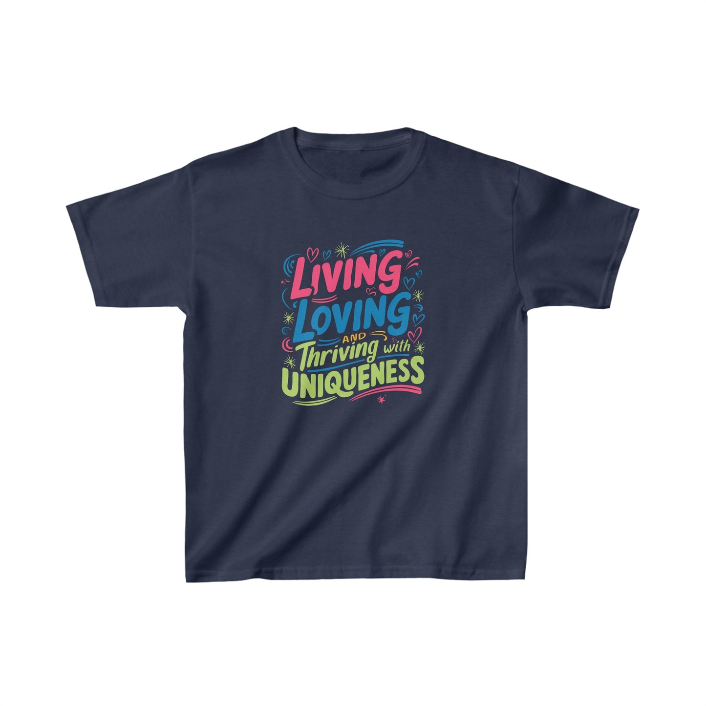 Thriving With Uniqueness Kids Tee