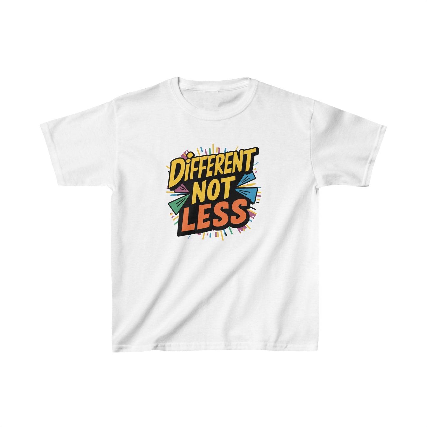 Different, Not Less Kids Tee