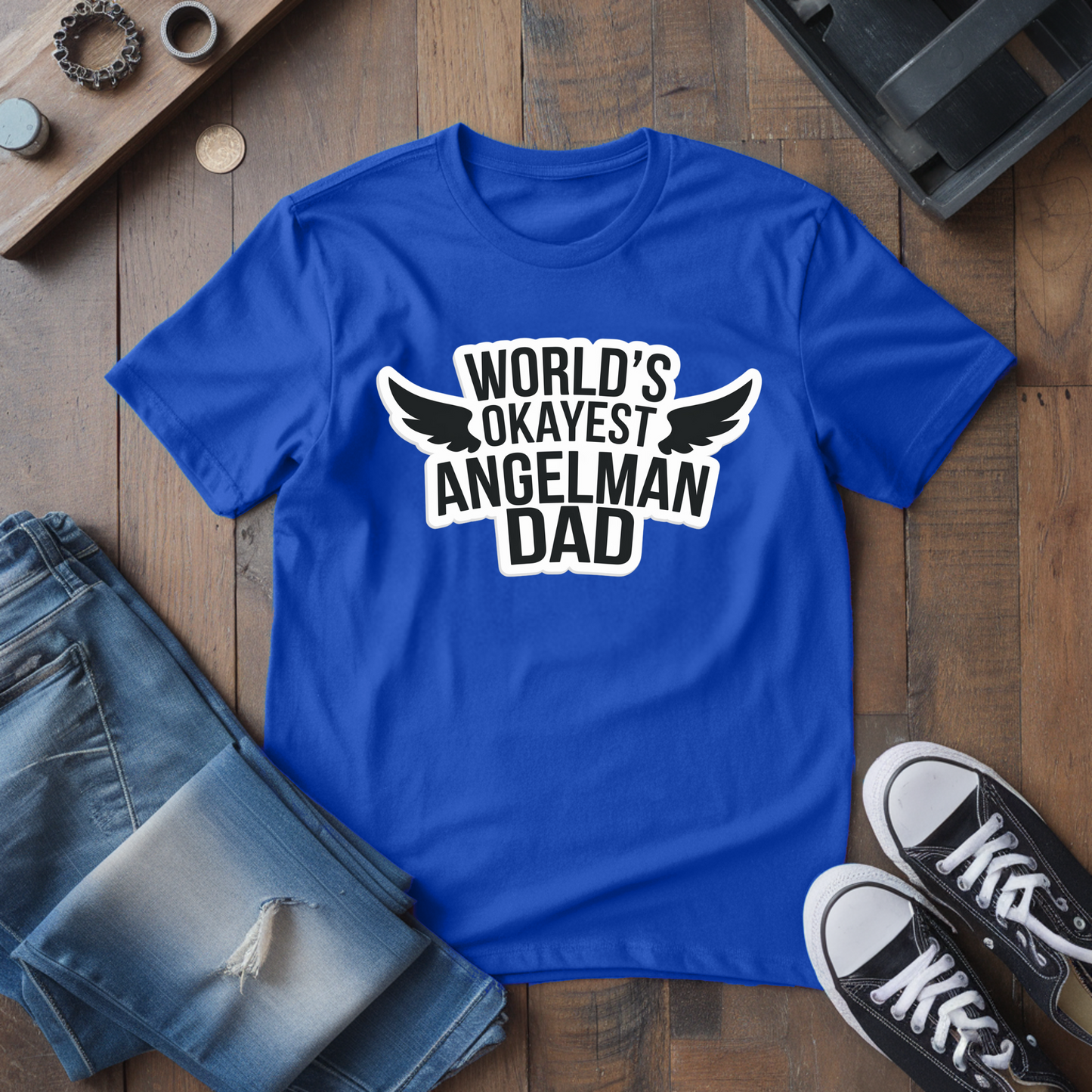 World's Okayest Dad T-Shirt