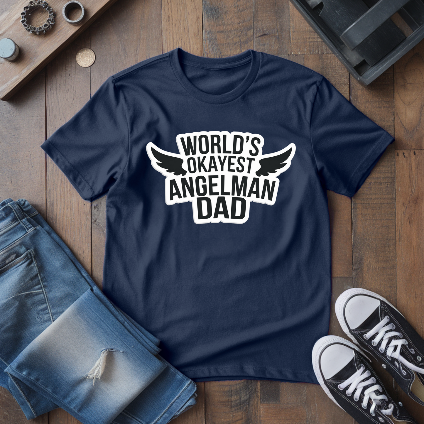 World's Okayest Dad T-Shirt