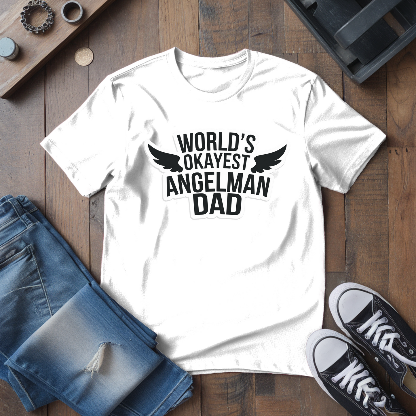 World's Okayest Dad T-Shirt