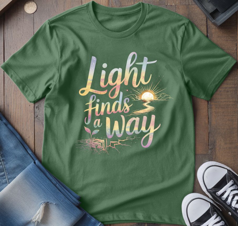 Light Finds A Way T-Shirt