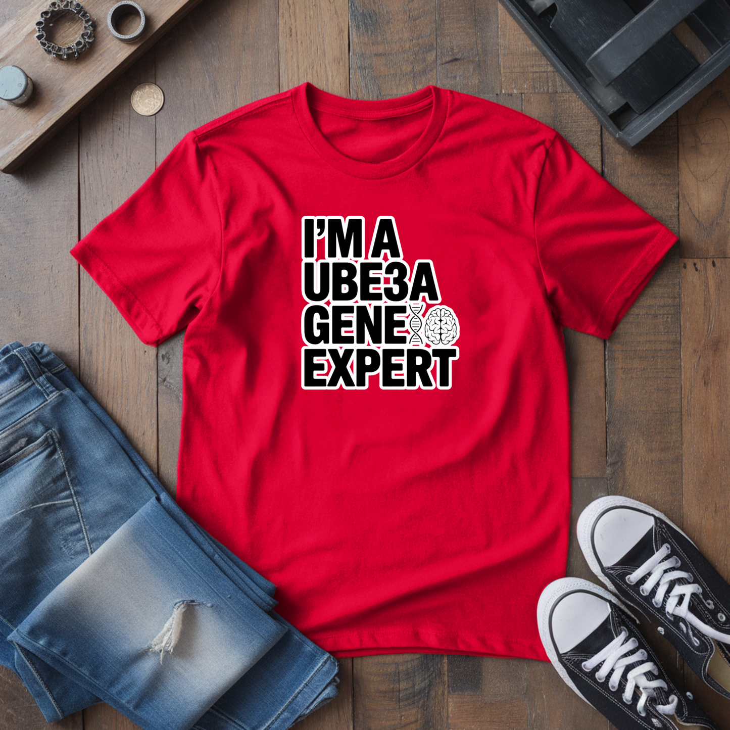 UBE3A Gene Expert T-Shirt