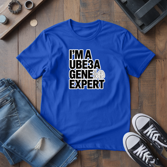 UBE3A Gene Expert T-Shirt