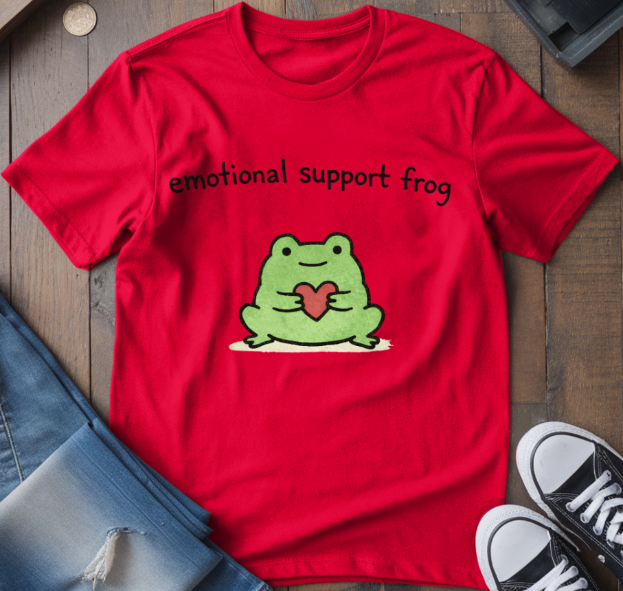 Emotional Support Frog T-Shirt