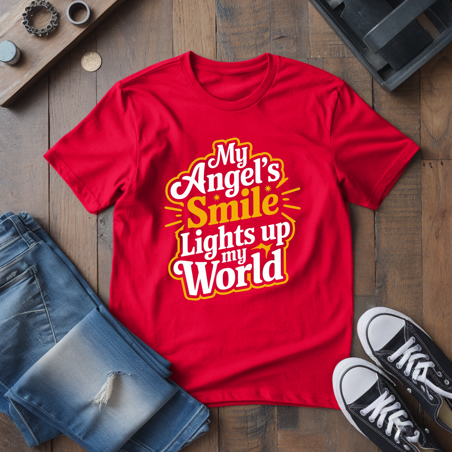 My Angel's Smile Lights Up My World T-Shirt