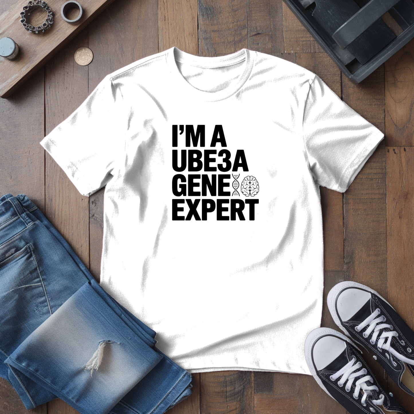 UBE3A Gene Expert T-Shirt