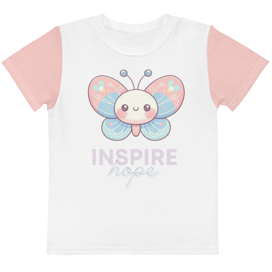 INSPIRE HOPE - Butterfly Kids T-Shirt