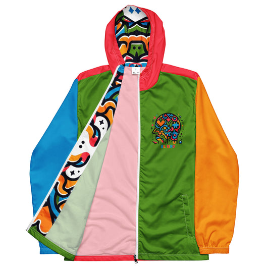 BE KIND - Colorful Men’s Windbreaker