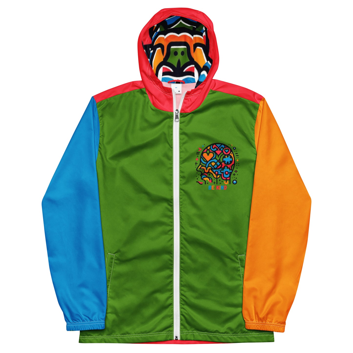 BE KIND - Colorful Men’s Windbreaker