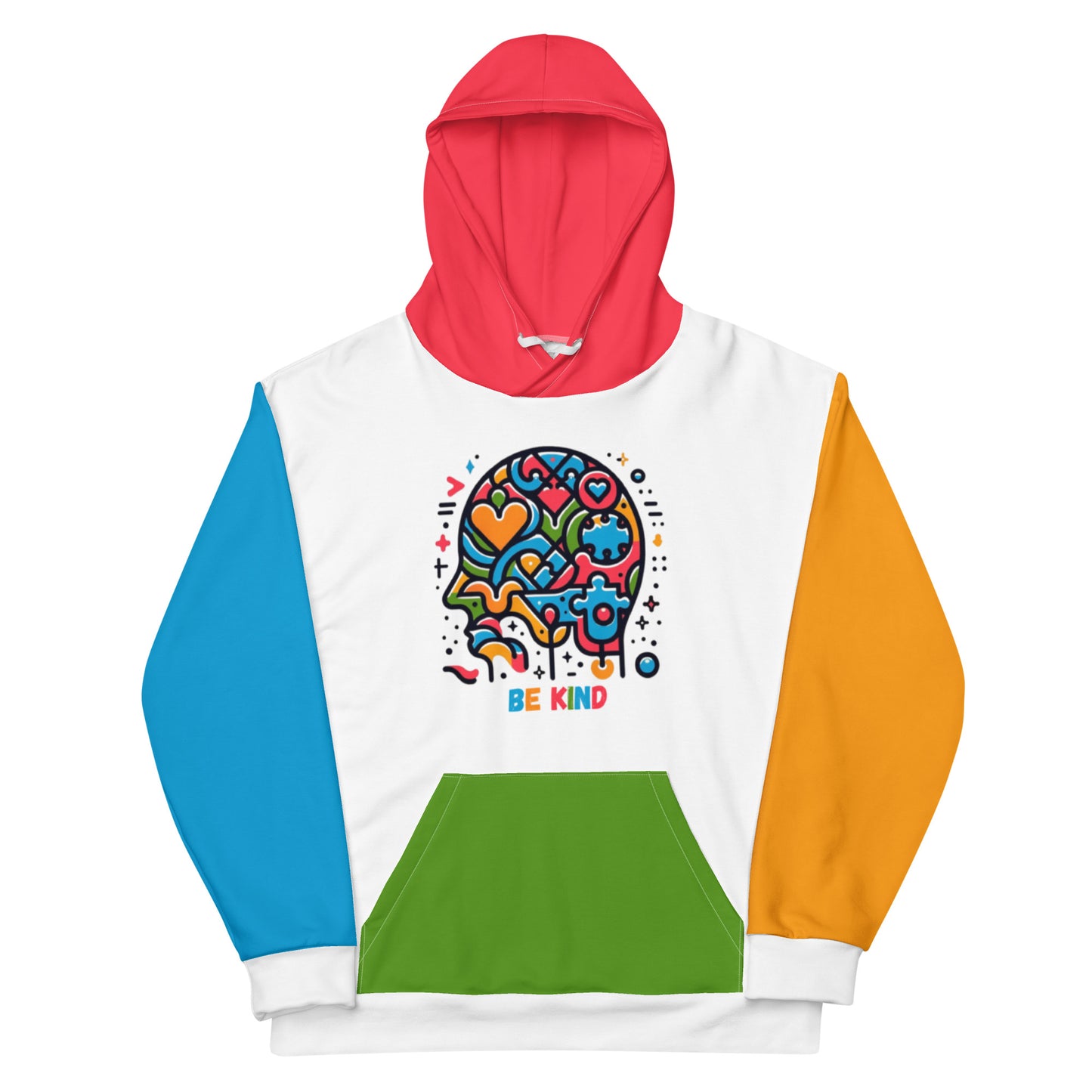 BE KIND - Colorful Unisex Hoodie