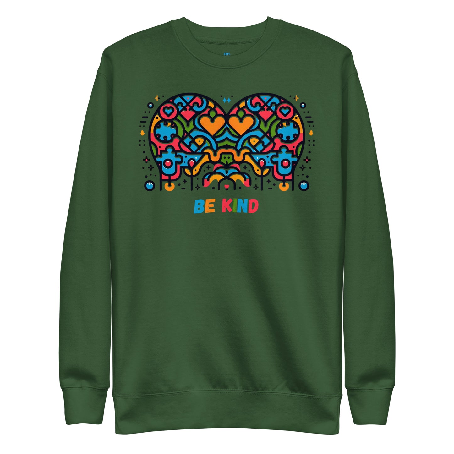 BE KIND - Heart - Unisex Sweatshirt