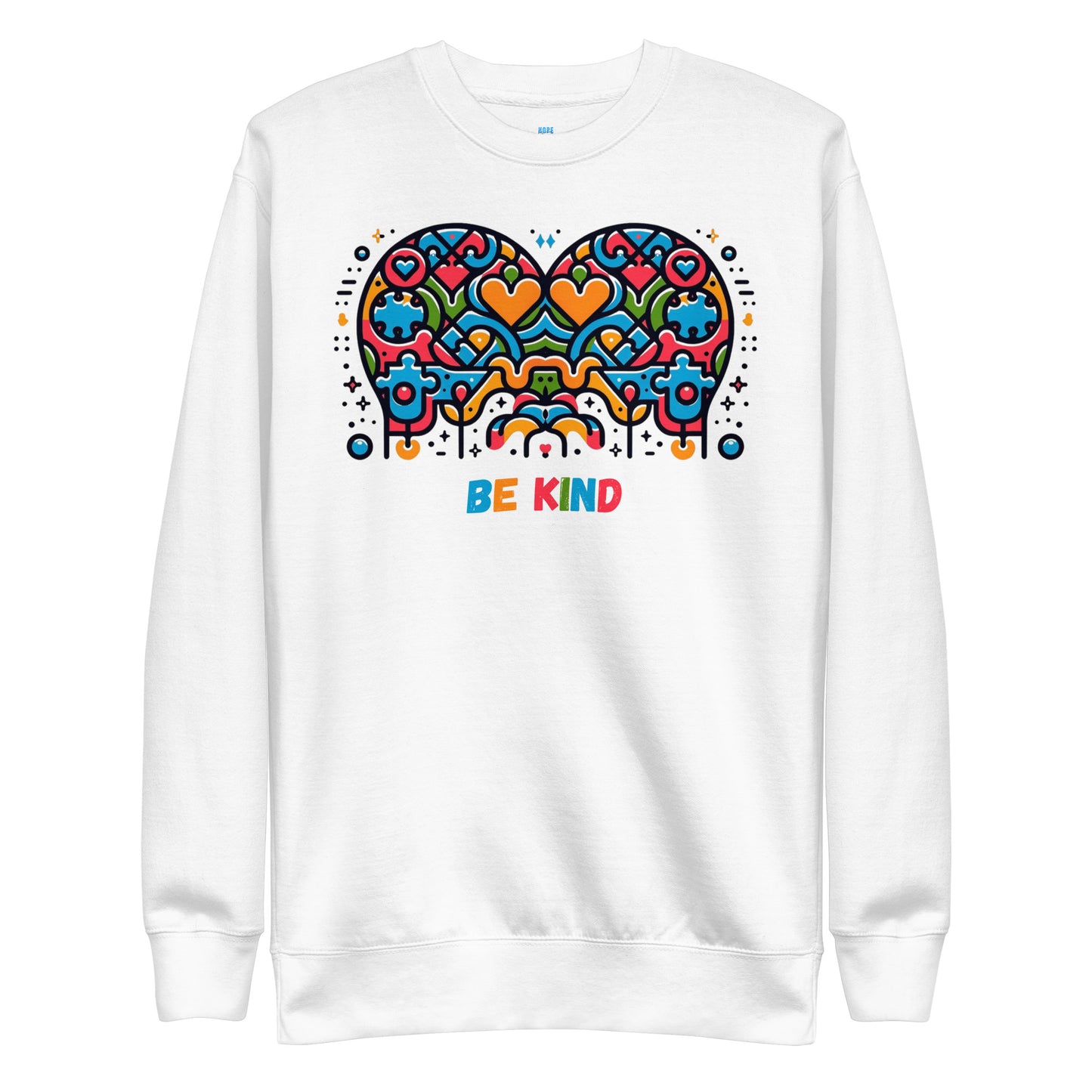 BE KIND - Heart - Unisex Sweatshirt